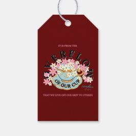 Märkrn OVERFLOW Gift från Adiela Akoo Presentetikett