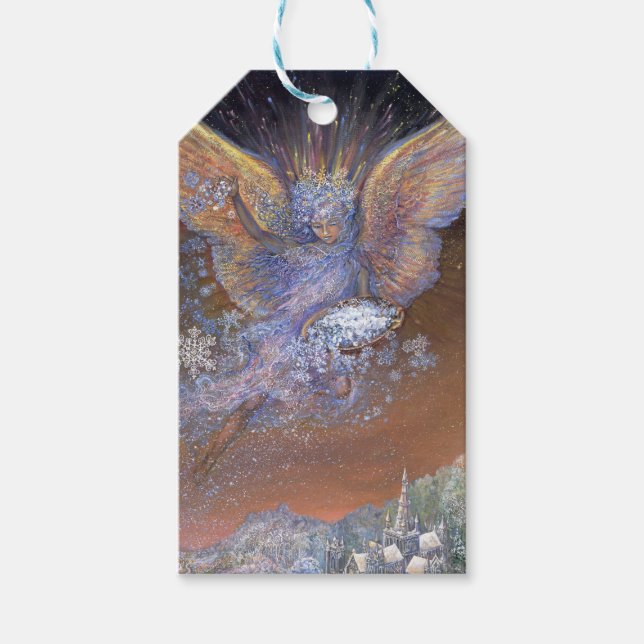 Märkrn Papper julgåva Presentetikett (Framsidan)