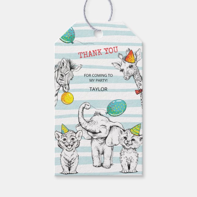 Märkrn Party Presentetikett (Framsidan)