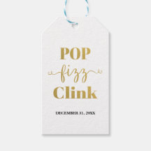 MÄRKRN POP FIZZ CLINK White & Guld Gift