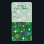 Märkrn porträtt i julklapp Ljus till...från Fraktsedel<br><div class="desc">En roligt,  en fektiv,  reflexdesign som inspireras av regnbåge-färgad-ljus på julgran. Mjuk märkre med grönt,  blått,  rosa,  orange för gult och anpassade som du kan anpassa med din egen text,  bilder och dina egna idéer. Skapat med digital teknik genom jess perry.</div>