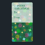 Märkrn porträtt i julklapp Ljus till...från Fraktsedel<br><div class="desc">En roligt,  en fektiv,  reflexdesign som inspireras av regnbåge-färgad-ljus på julgran. Mjuk märkre med grönt,  blått,  rosa,  orange för gult och anpassade som du kan anpassa med din egen text,  bilder och dina egna idéer. Skapat med digital teknik genom jess perry.</div>