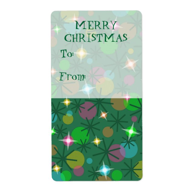 Märkrn porträtt i julklapp Ljus till...från Fraktsedel (Framsidan)