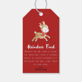 Märkrn Reindeer Food Gift Presentetikett