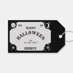 Märkrn Spirit Board Happy halloween Gift Presentetikett