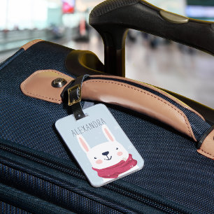 Märkrn Winter Rabbit Personlig Bag HIMLAR Bagagebricka
