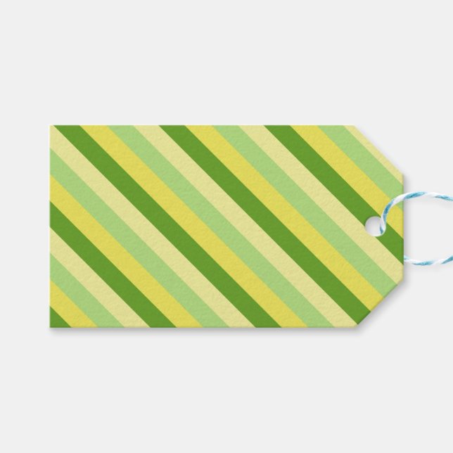 Märkrna Lemon och Lime Gift Presentetikett (Framsidan (Horisontell))