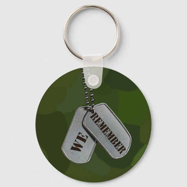 Märkrna silver nyckelring (Framsida)