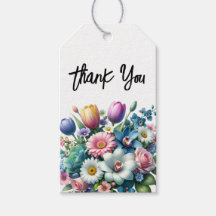 Märkrna vår Blommigt Tack