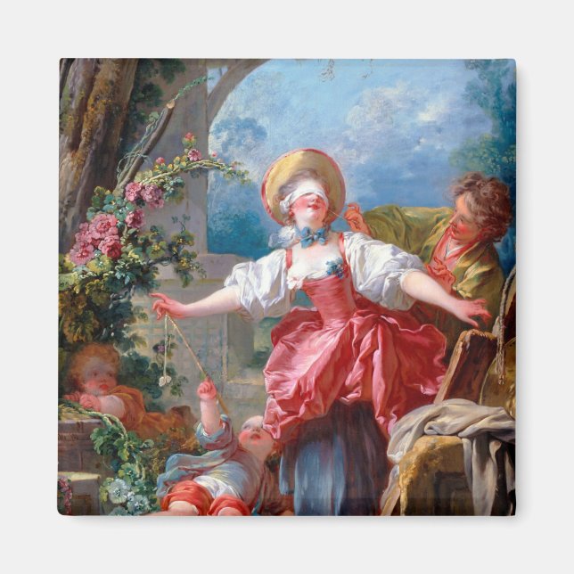 Märkrns spel, Fragonard Magnet (Framsidan)