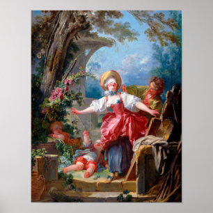 Märkrns spel, Fragonard Poster