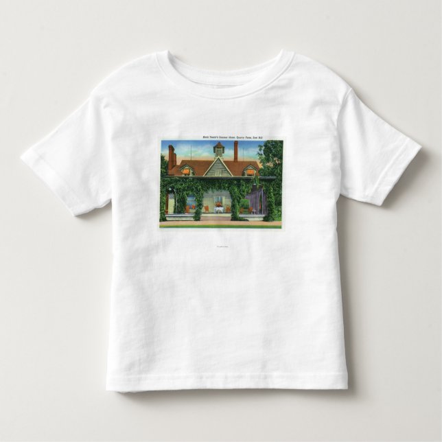 Marks Twain sommarhem, villebrådlantgård Tee Shirt (Framsida)