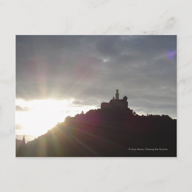 Marksburg Castle Vykort (Framsida)