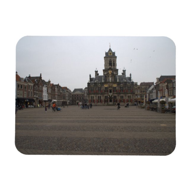 Markt, Delft Magnet (Horisontell)