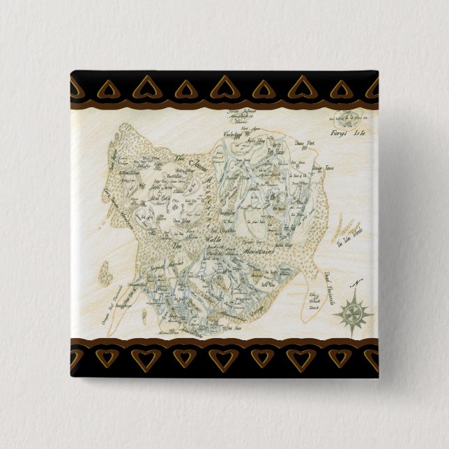 Märkt karta av Trino Knapp (Framsida)