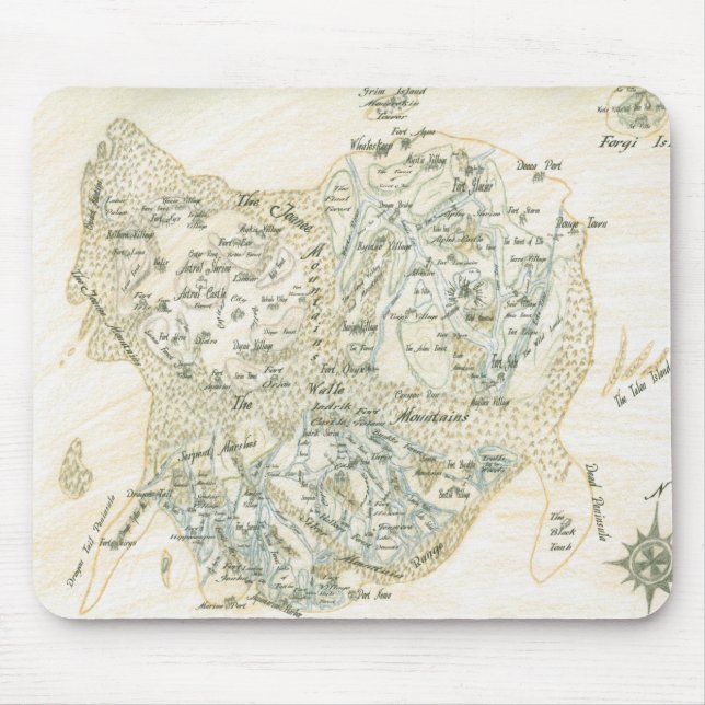 Märkt karta av Trino Musmatta (Framsidan)