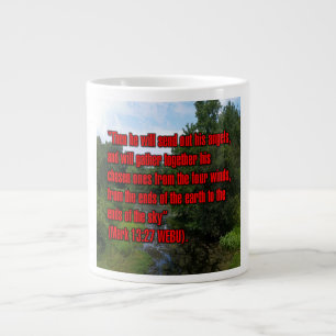 Markus 13:27 WEBU Mug Jumbo Mugg
