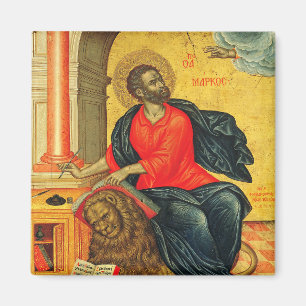 Markus evangelisten ortodoxa ikon magnet