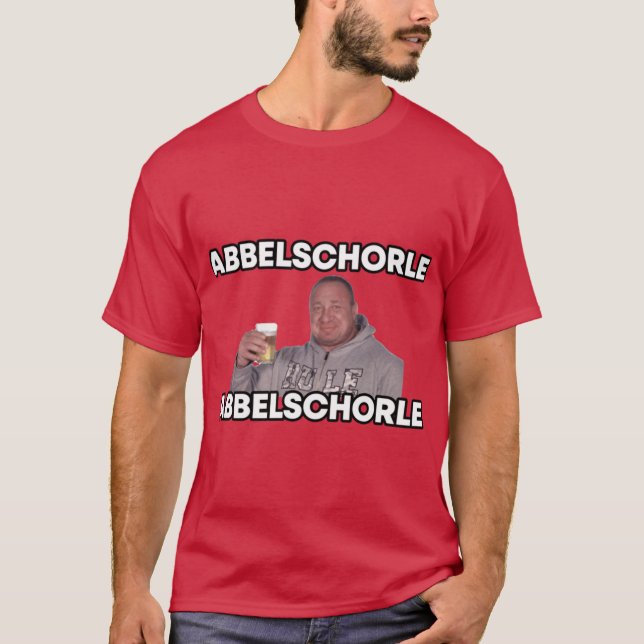 Markus Rhl Meme Apfelschorle retro T Shirt (Framsida)