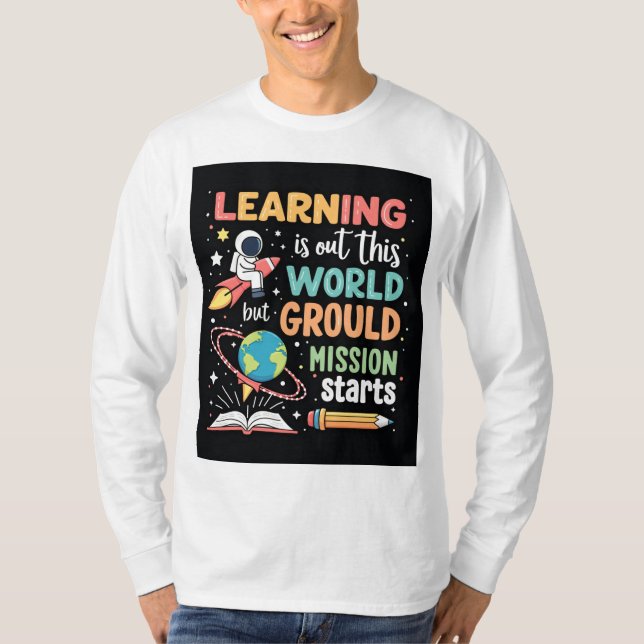 Markutbildning Uppdrag utbildningsavdelning T-Shir T Shirt (Framsida)