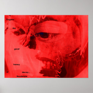 MarkyArt PL#1030319 Underbara Heresy Baudelaire Poster