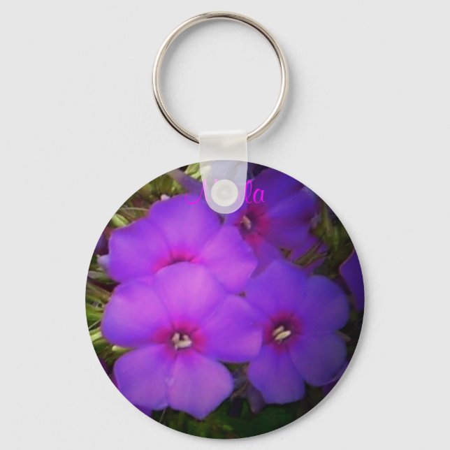 Marla-Blommigtens nyckelkedja Nyckelring (Framsida)