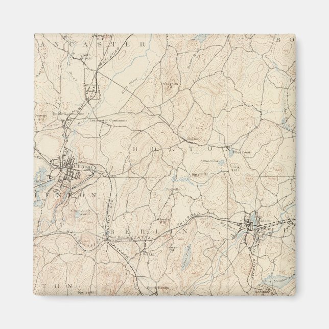 Marlboro, Massachusetts Magnet (Framsidan)