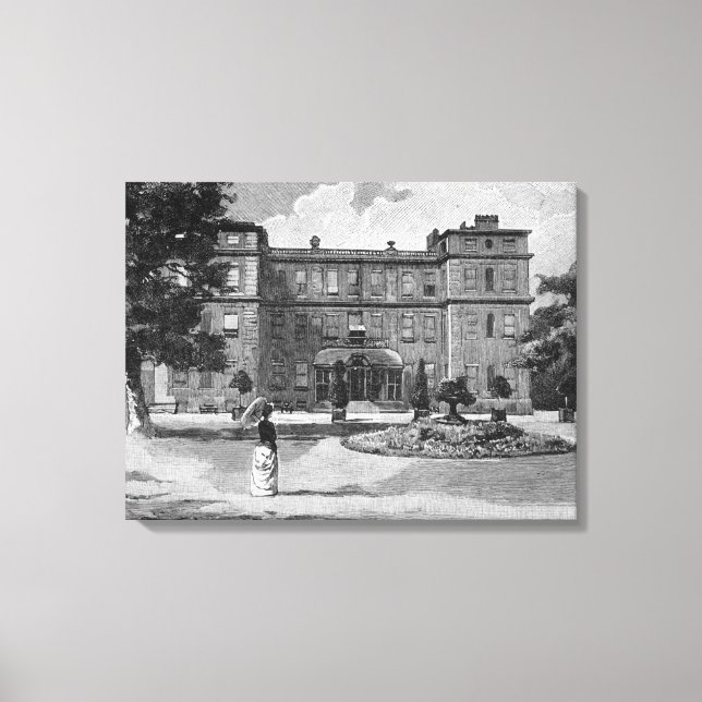 Marlborough House, 1863 Canvastryck (Framsida)