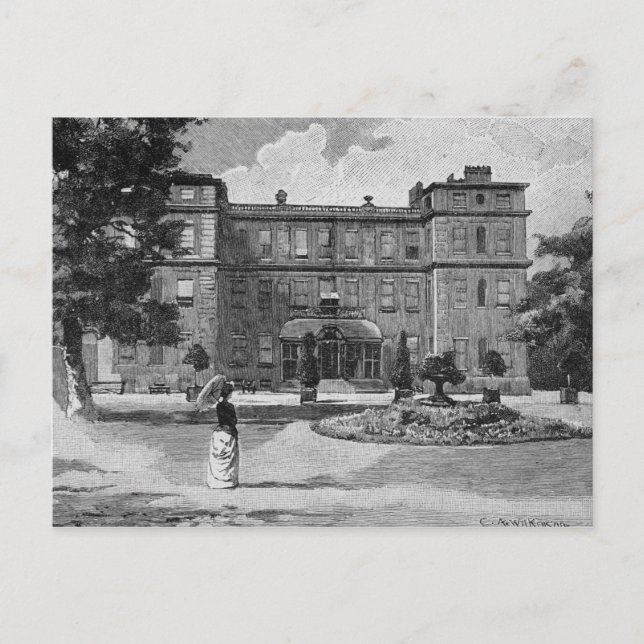 Marlborough House, 1863 Vykort (Framsida)