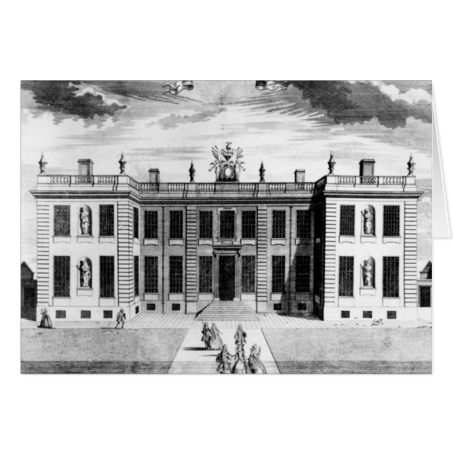 Marlborough House i Pall Mall Hälsningskort (Framsidan Horizontal)
