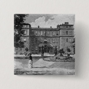Marlborough hus, från trädgården, 1863 knapp