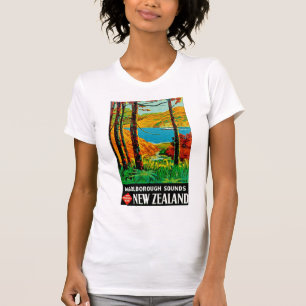 Marlborough Ljud Nya Zeeland Tee