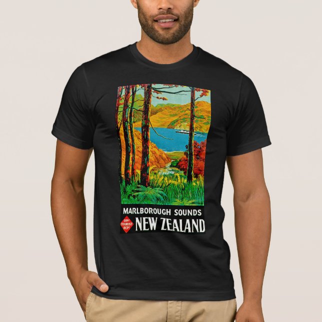 Marlborough Ljud T Shirt (Framsida)