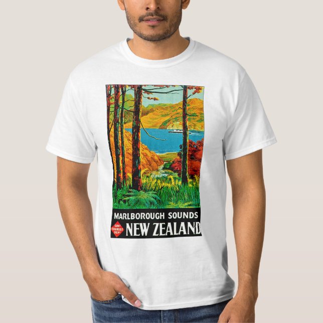 Marlborough ljud tee shirt (Framsida)