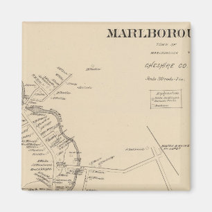 Marlborough PO Magnet