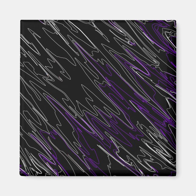 MarLED Black Lila Magnet (Framsidan)