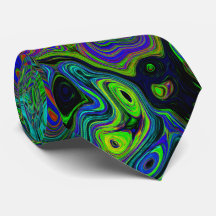 MarLED Blue - Aquamarine Abstrakt Retro Swirl