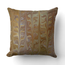 MarLED Golden Blöt Cedar Art Mönster Pillow
