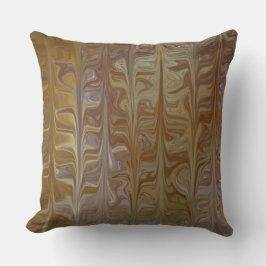 MarLED Golden Blöt Cedar Art Mönster Pillow Kudde