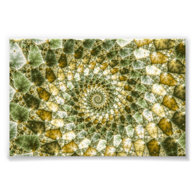 MarLED Shards - Mandelbrot Art Fototryck (Framsidan)