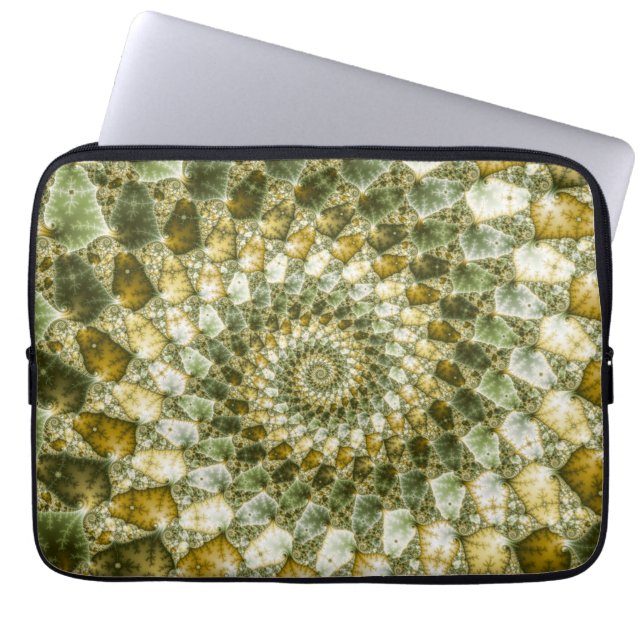 MarLED Shards - Mandelbrot Art Laptop Fodral (Framsidan)