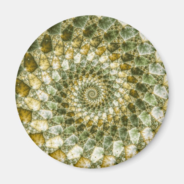 MarLED Shards - Mandelbrot Art Magnet (Framsidan)