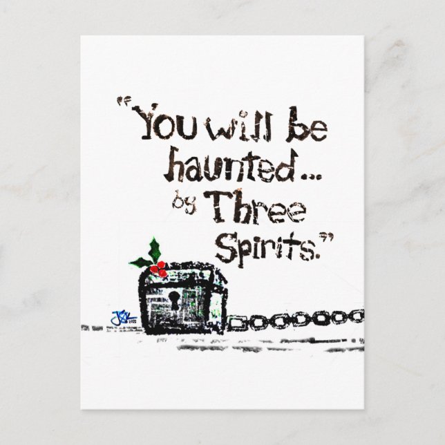 Marley julvykort vykort (Framsida)