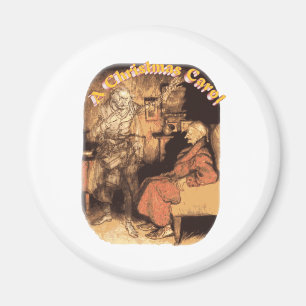 Marley och Scrooge Magnet