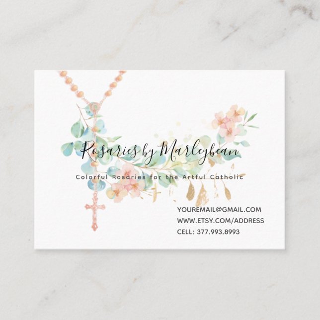 MarleyBean-Affärskort Visitkort (Framsida)