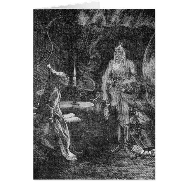 Marleys spöke hälsningskort (Framsidan)