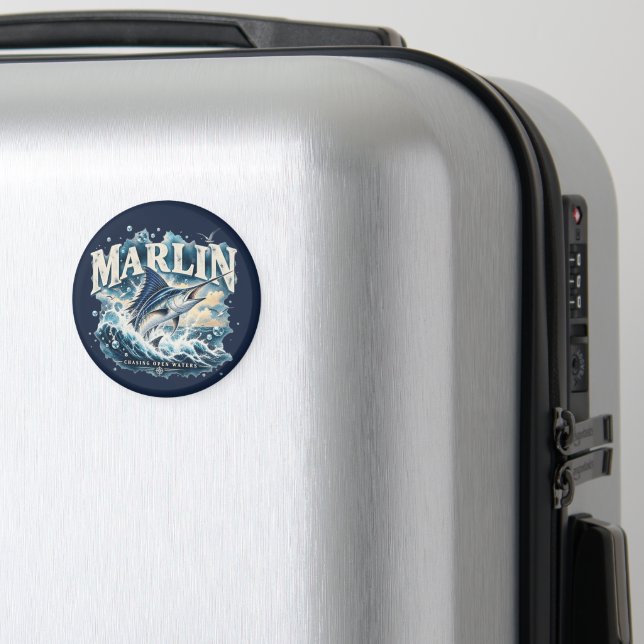 MARLIN Fiske Oceanäventyr Magnet (In Situ (Luggage))