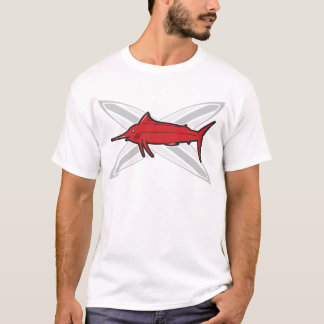Marlin och surfbrädor tee shirt