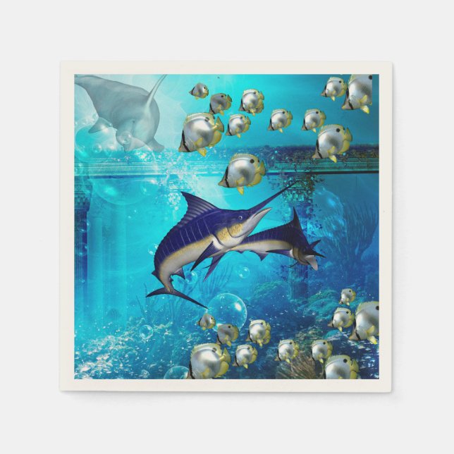 Marlin Pappersservett (Framsidan)