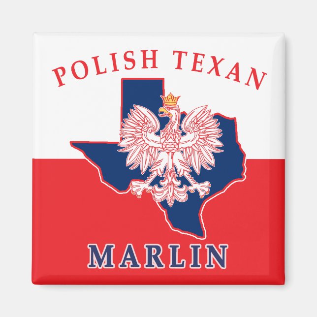 Marlin polska Texan Magnet (Framsidan)